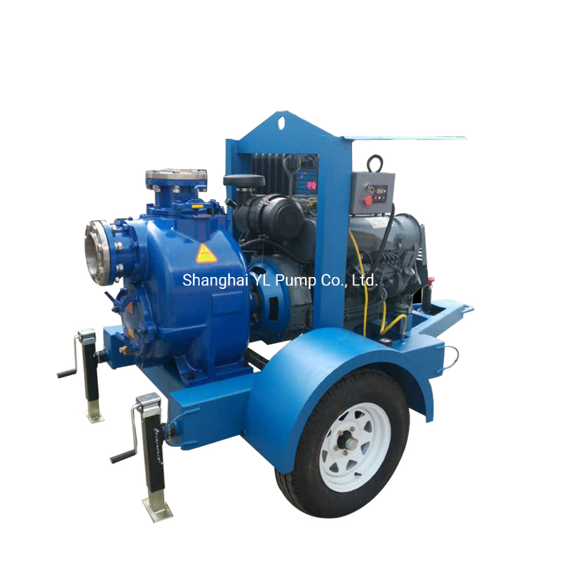 3 Inch Diesel Engine Self Priming Sewage Trash Dirty Water Centrifugal Pump