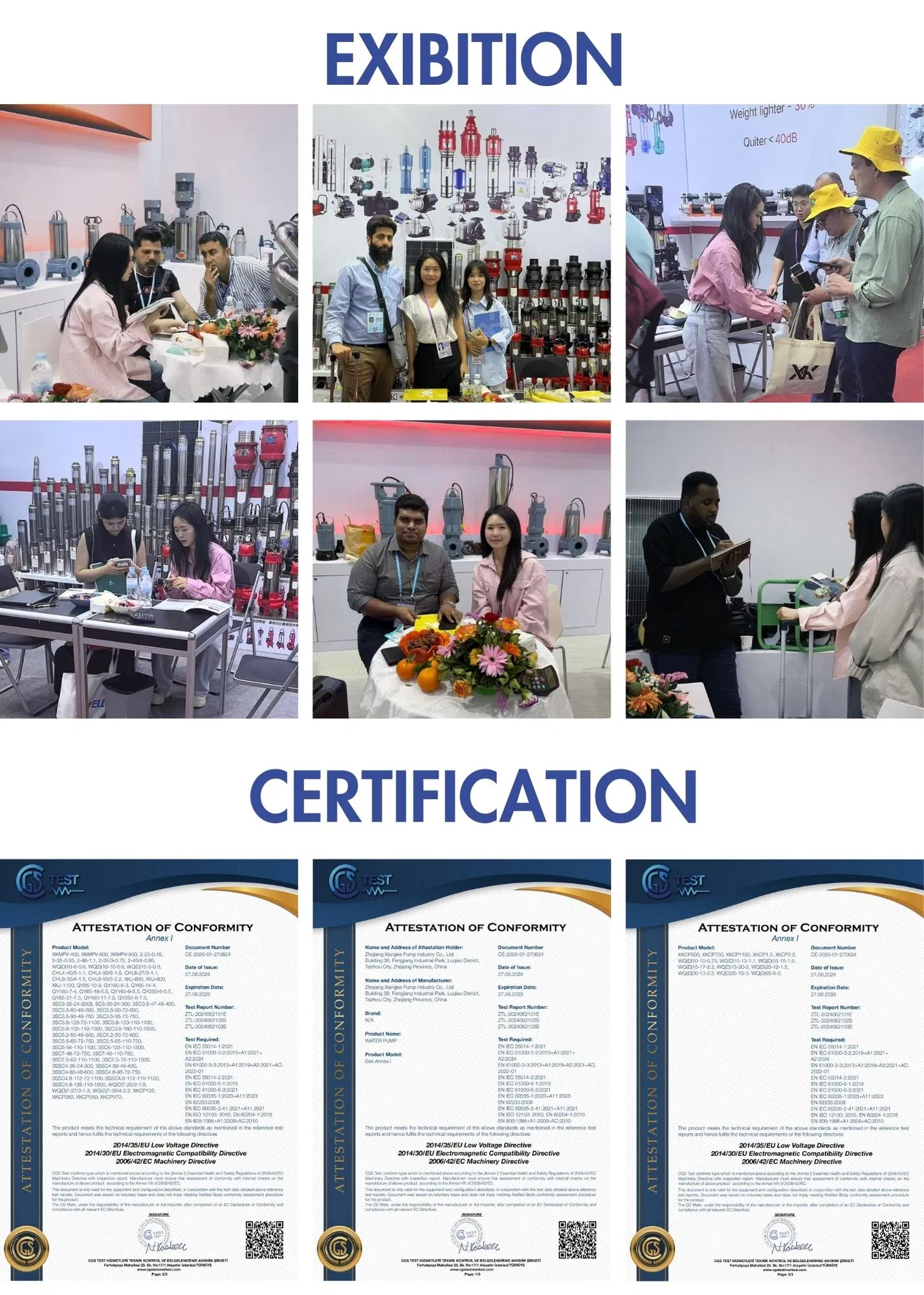 Product Certifications