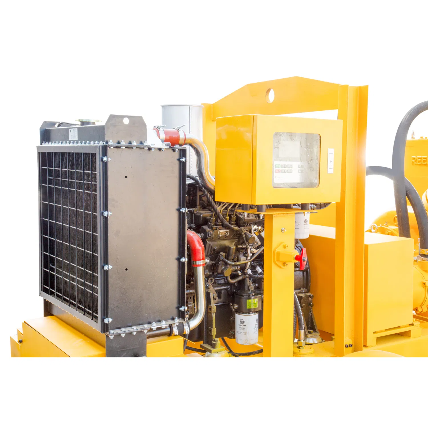 Movable Emergency Flood Control Diesel Engine Self-Priming Water Well Point Dewatering Pump