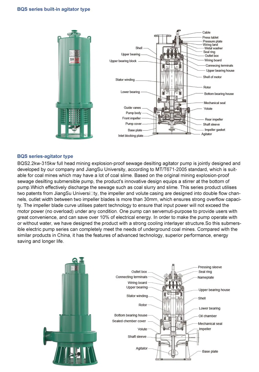 Submersible Sewage Pump View 8