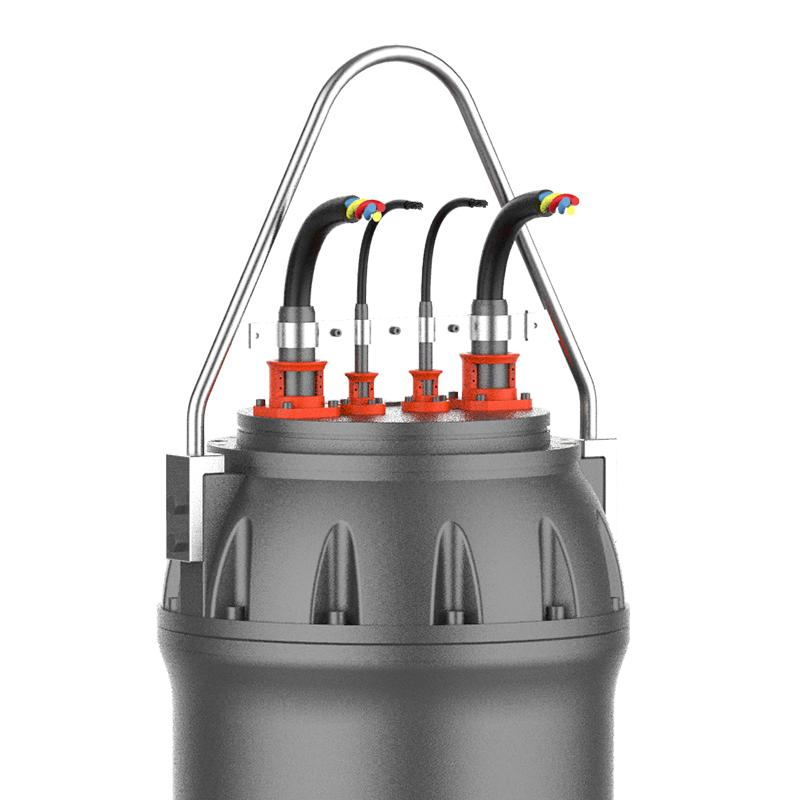 Leo Non-Clogging Industrial Electric Vertical Submersible Sewage Water Pump for Wastewater Drainage