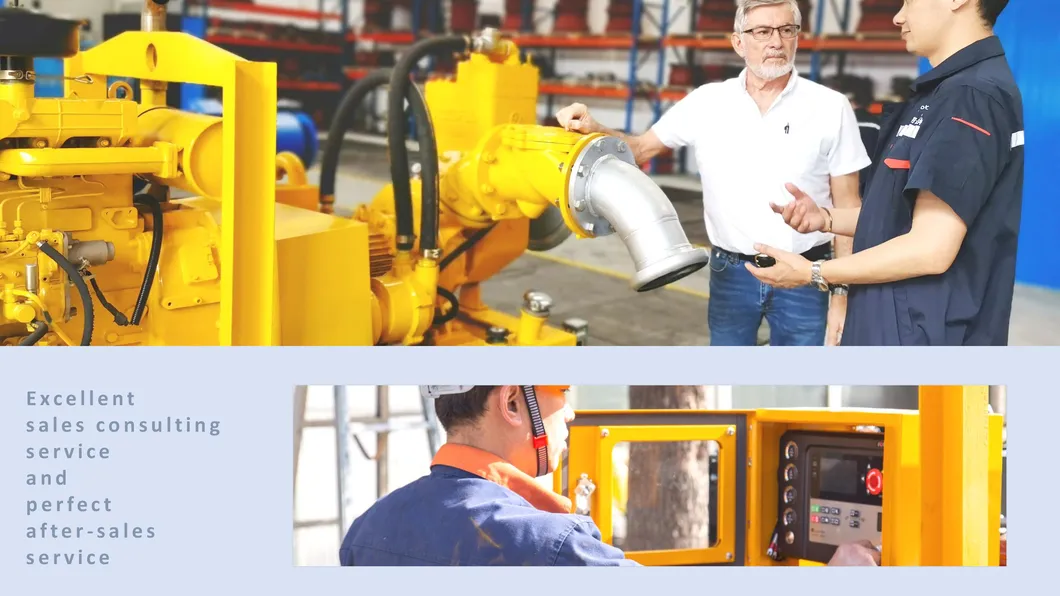 Movable Emergency Flood Control Diesel Engine