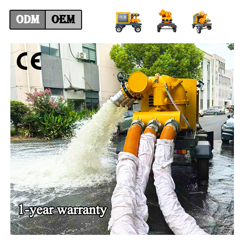 1500-3000m³/H Large Flow High Pressure Centrifugal Water Pump Sewage Transfer Pump