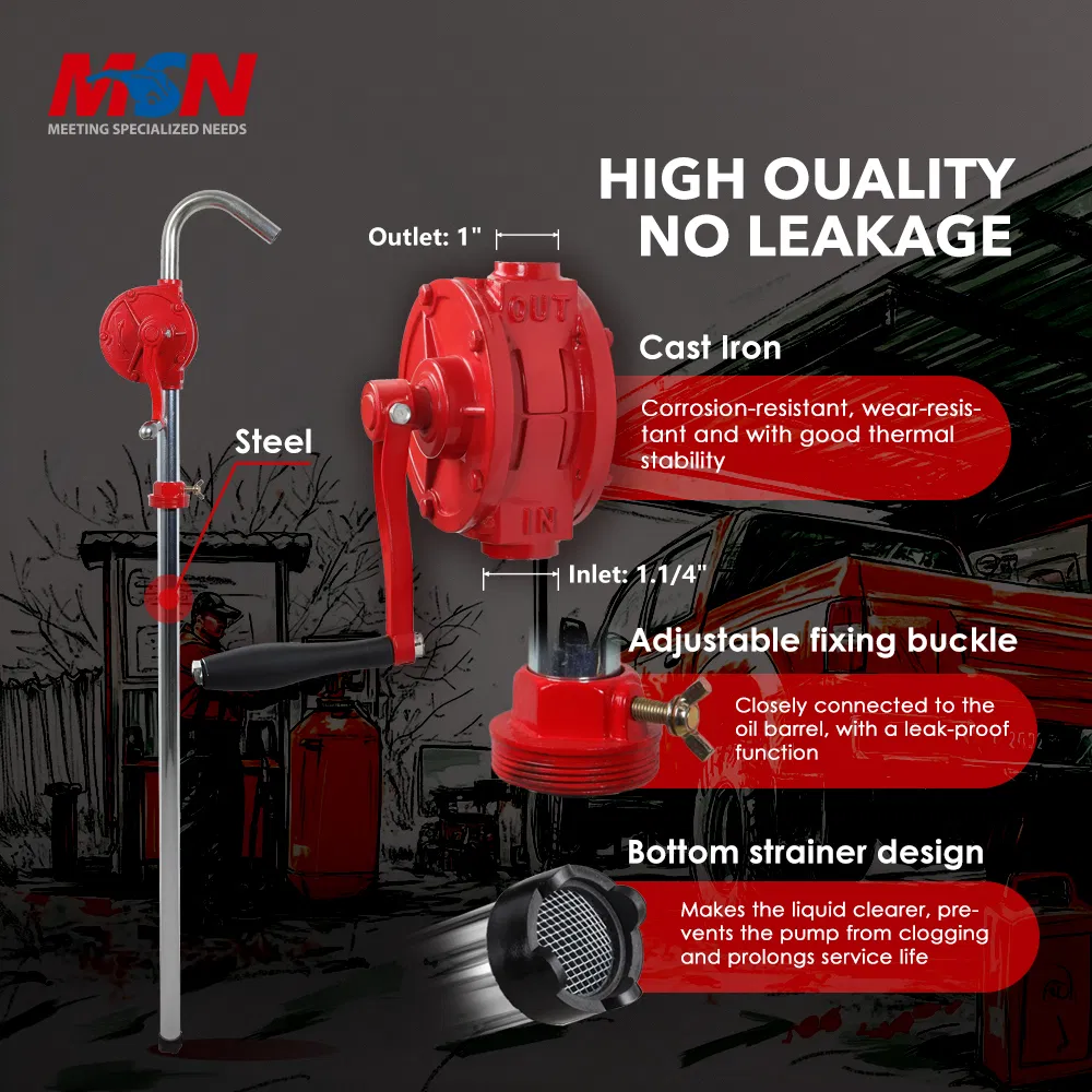 Manual Hand Rotary Pump 4