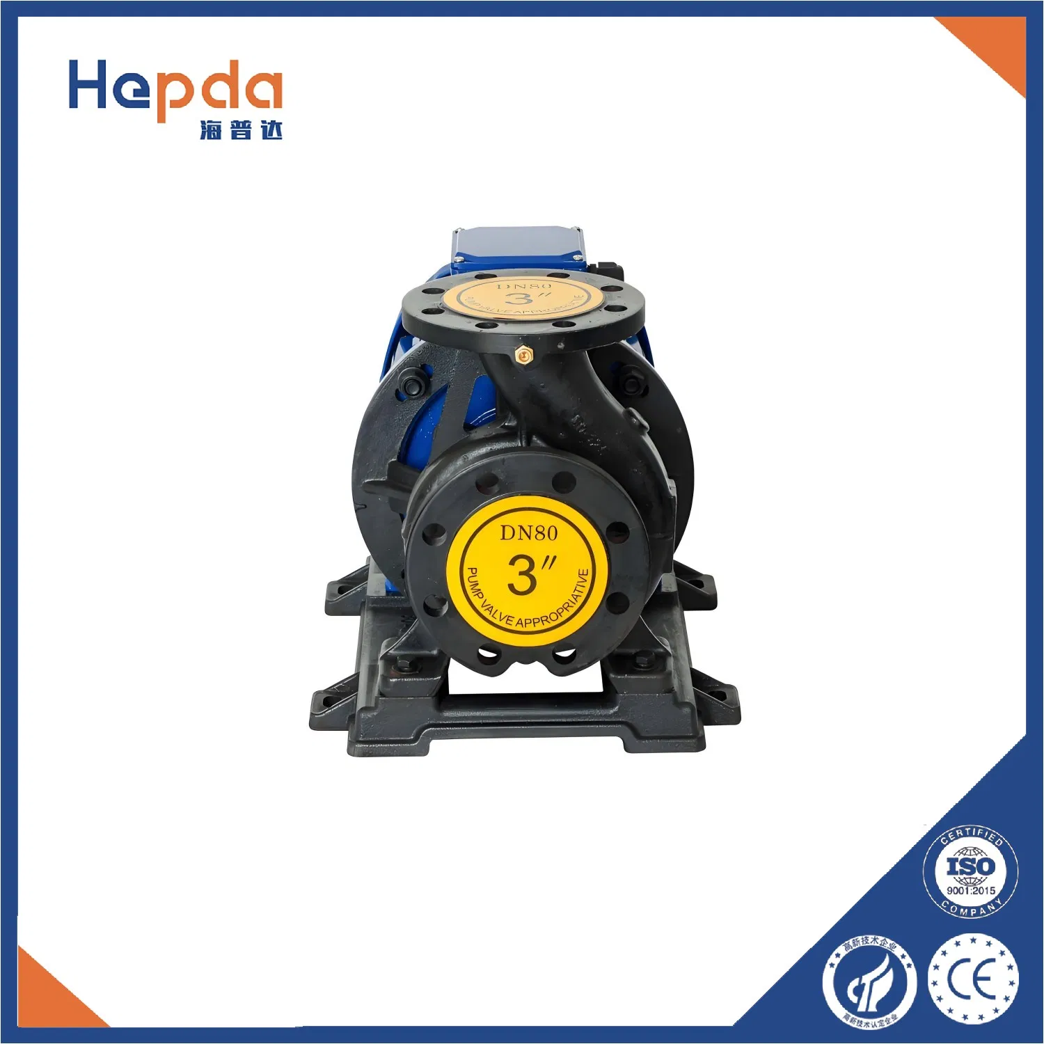 Water Supply and Drainage/Building Water Supply/Booster Industrial Fire Fighting Horizontal Single-Stage Centrifugal Pipeline Pump