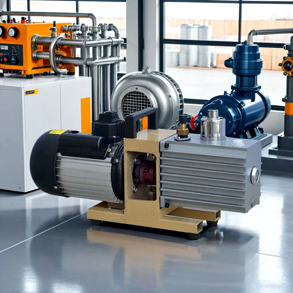 High-Efficiency Mini Rotary Vane Vacuum Pump for Various Applications