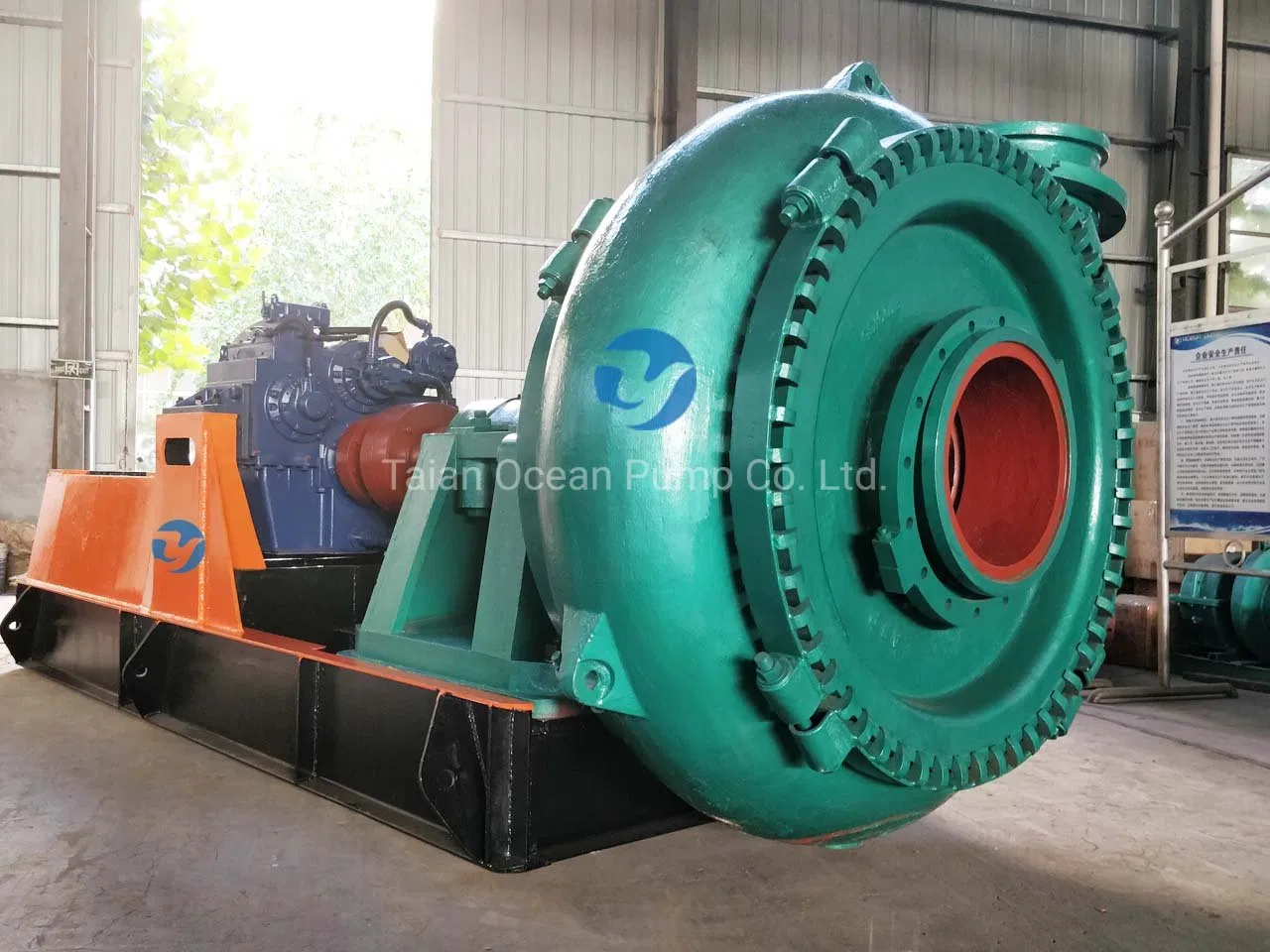 Heavy Duty Dredger Sand Suction Dredge River Dredging 6 Inch Slurry Pump Slurry Mud High Head Pump Solids Handling Diesel Engine High Head Sand Gravel Pump