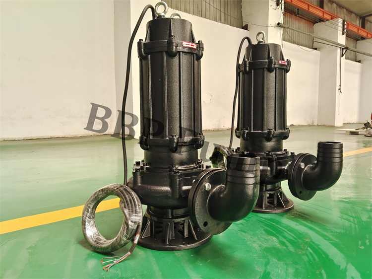 75kw High Pressure Slurry Vertical Self-Priming Electric Water Centrifugal Submersible Sewage Pump
