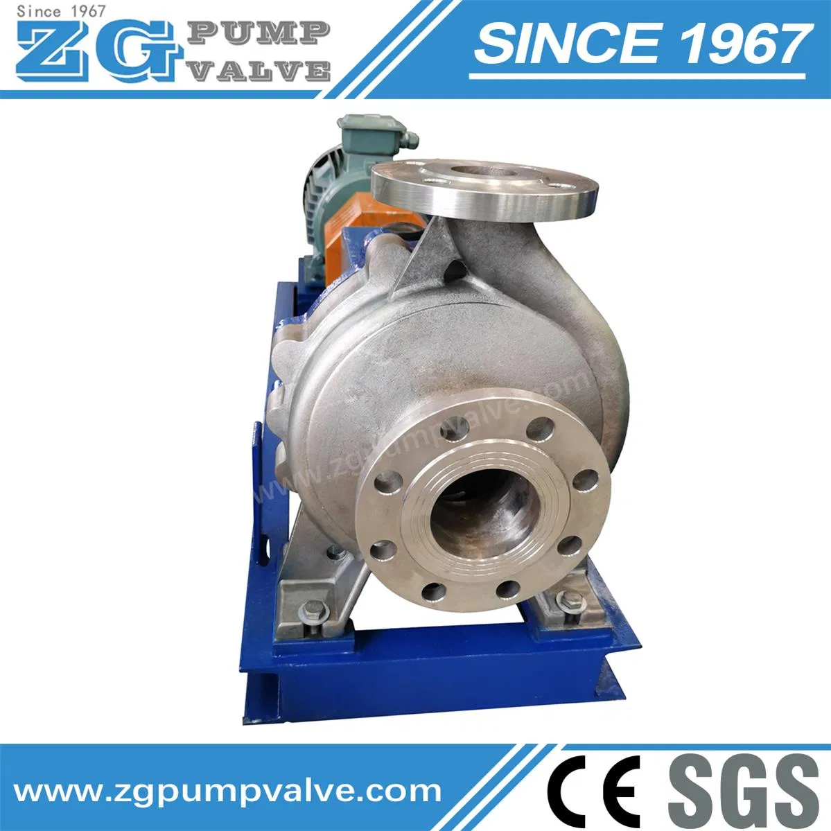 High Temperature High Pressure Self-Priming Sea Water Mixed Flow Chemical Process Centrifugal Pump by Duplex Stainless Steel, Titanium, Nickel, Monel, Hastelloy