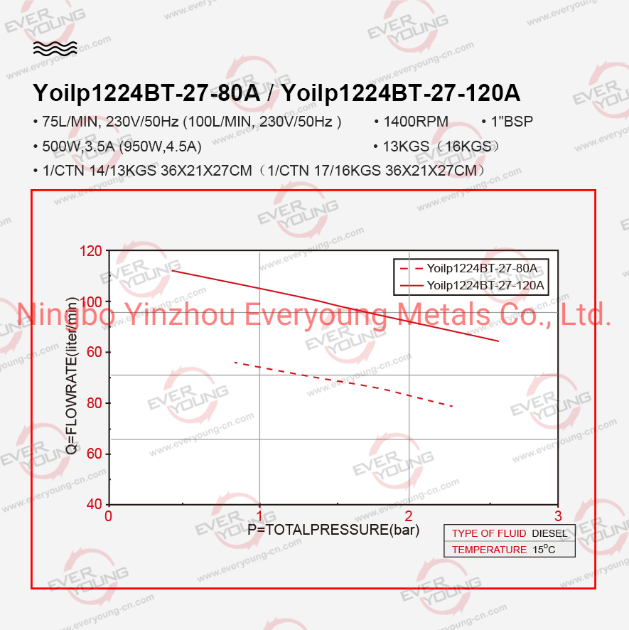100 Lpm Fuel Transfer Pumping E120 AC 220V-240V Self Priming Vane Pumps Diesel Transfer Electric Pump with CE Portable Oil Transfer Pump