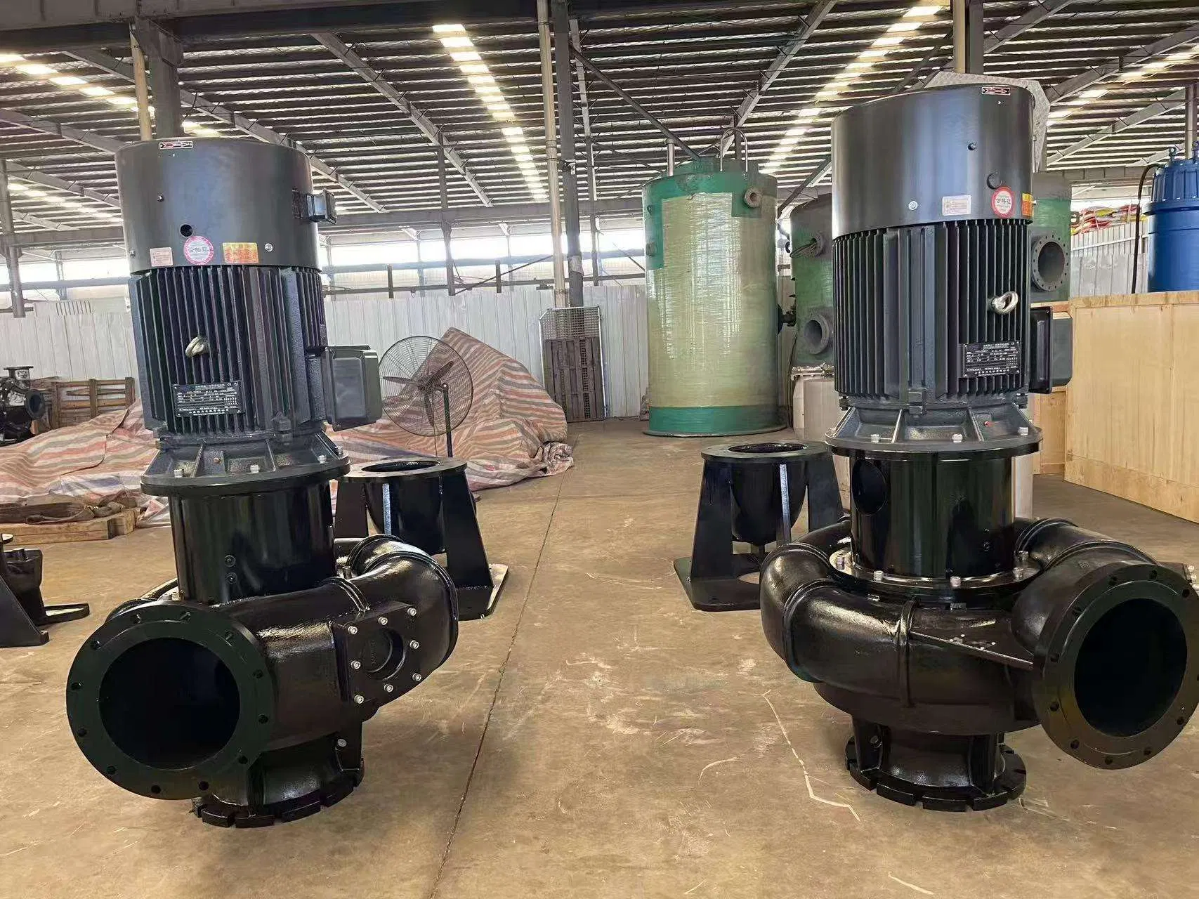 Industrial-Grade Heat-Resistant Vertical Screw Pump: Centrifugal Design for Municipal Sewage with High-Temperature Resistance