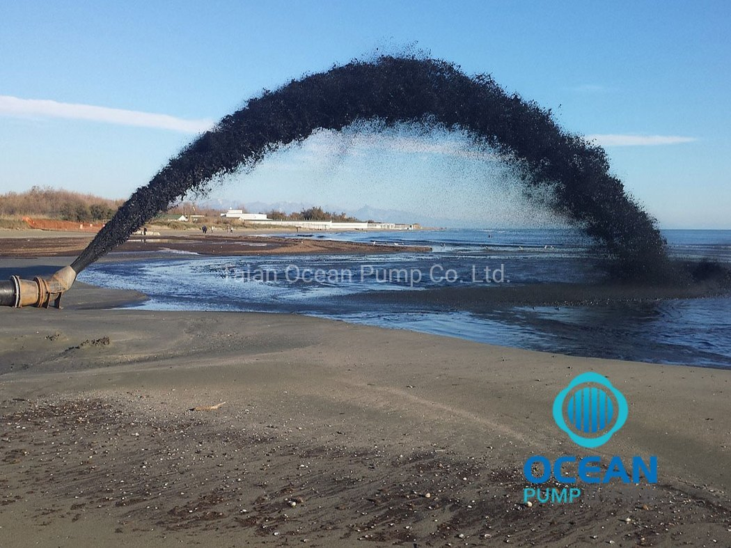 Heavy Duty Dredger Sand Suction Dredge River Dredging 6 Inch Slurry Pump Slurry Mud High Head Pump Solids Handling Diesel Engine High Head Sand Gravel Pump