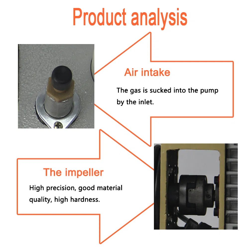 High-Efficiency Mini Rotary Vane Vacuum Pump for Various Applications