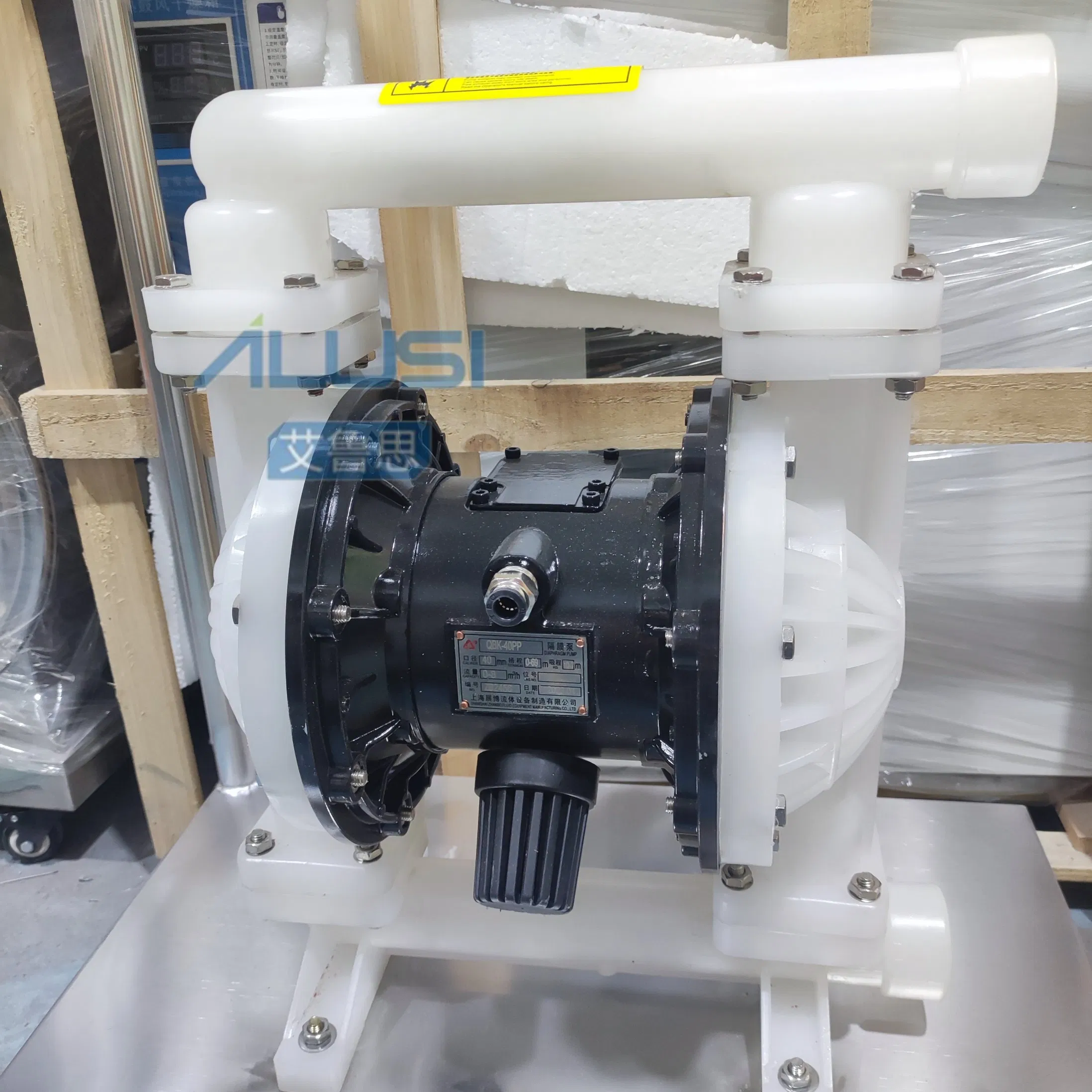 Stainless Steel Pneumatic Diaphragm Pump Food Packaging Small Water Vacuum Pump