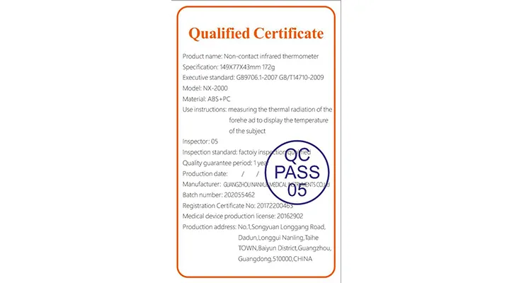 CE Certificate
