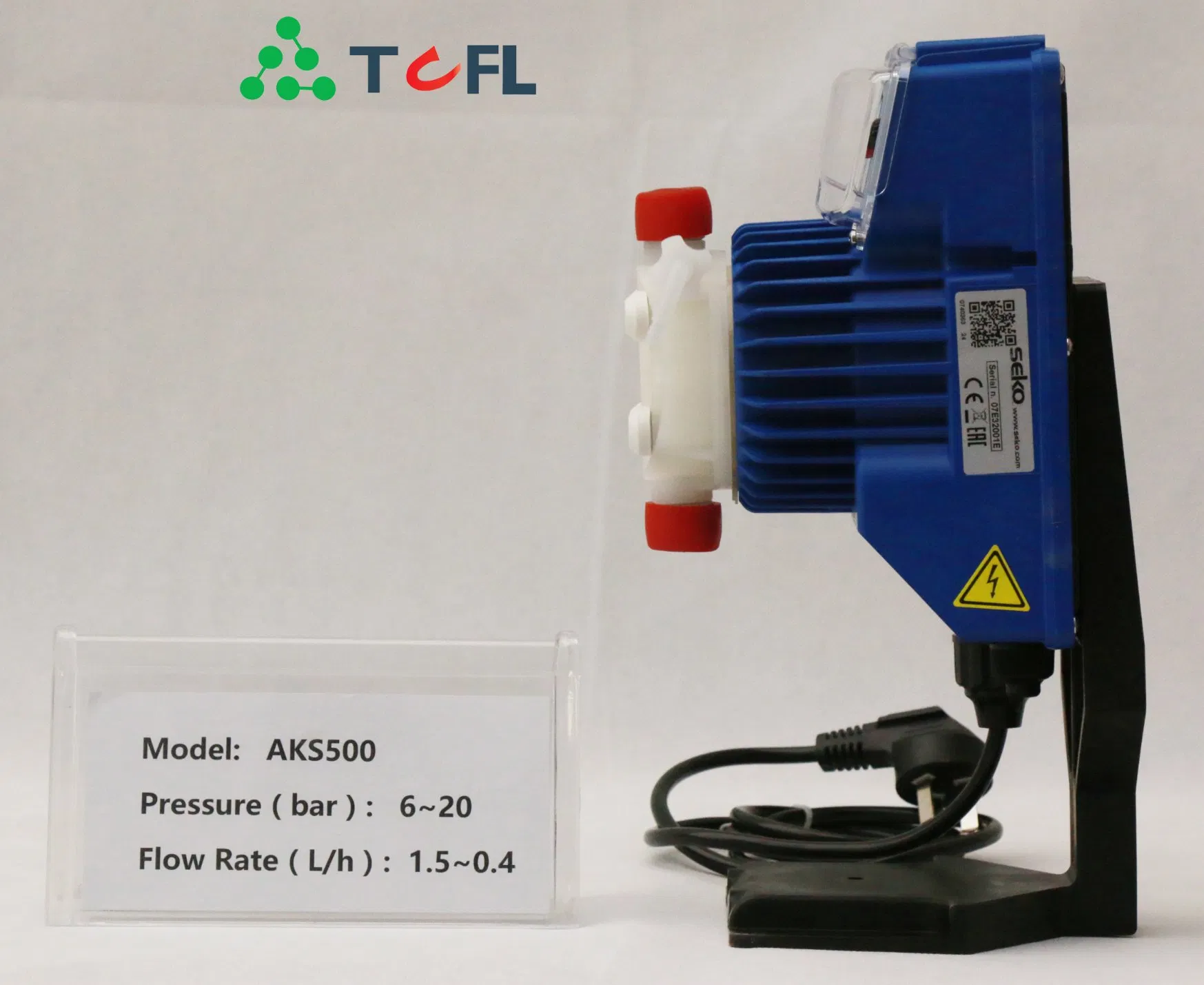 Seko Double Diaphragm Pump for Abrasive Slurry Transfer with Minimal Wear