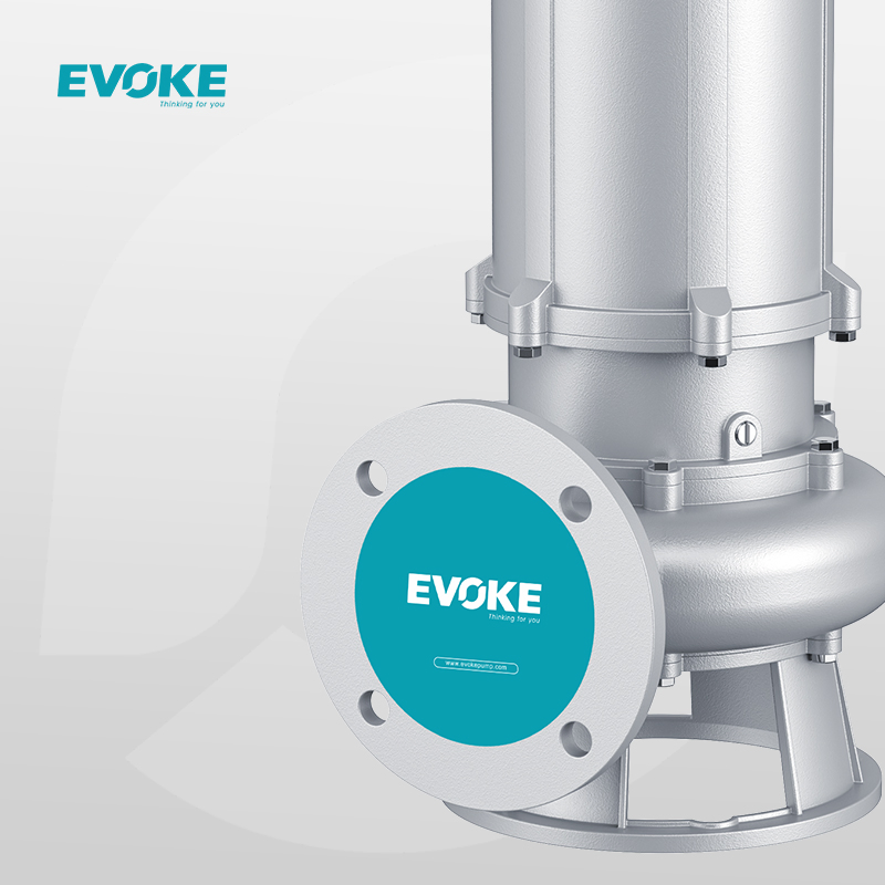 Evoke Wqs Stainless Steel Submersible Electric Sewage Vertical SS304 SS316 Industrial Pump