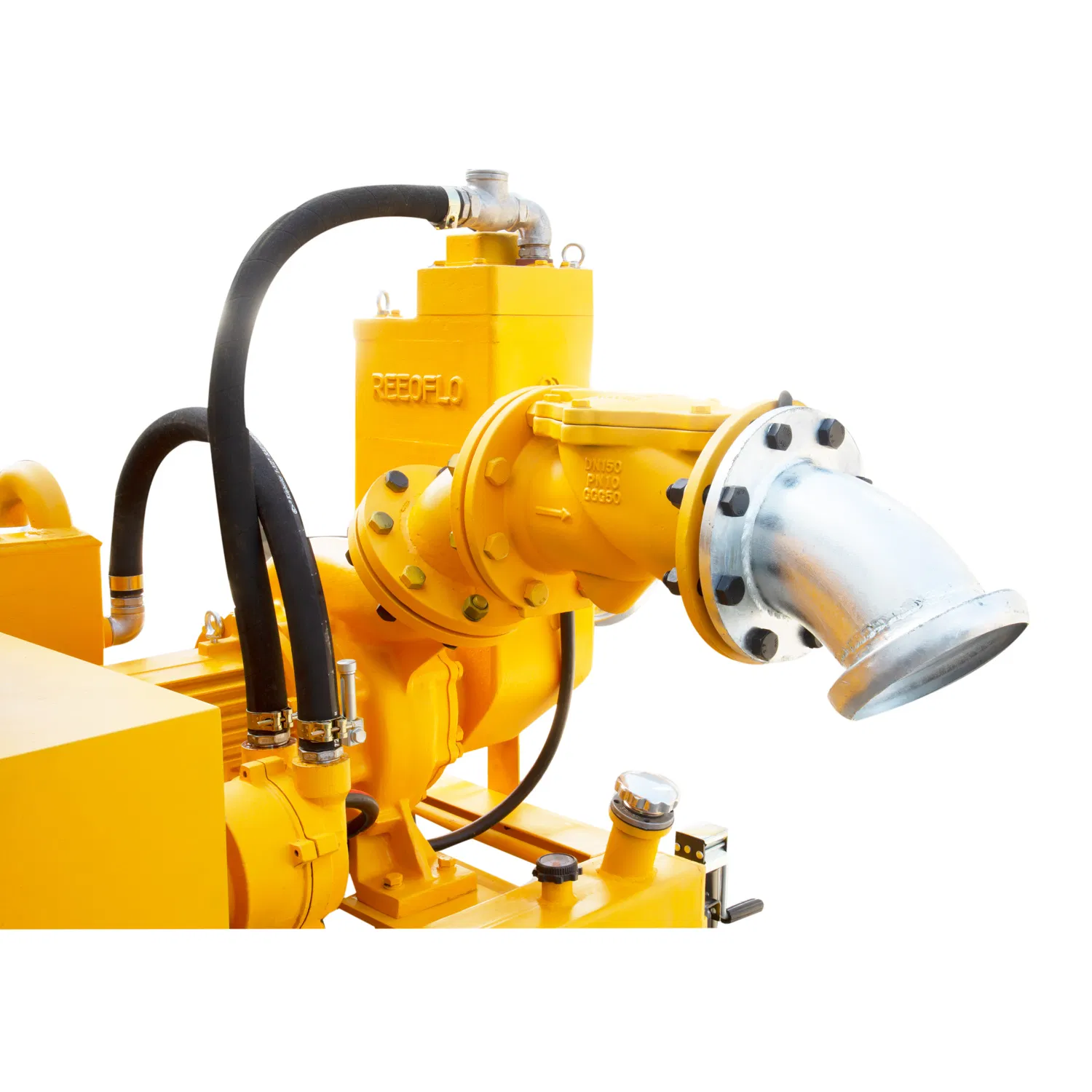 Movable Emergency Flood Control Diesel Engine Self-Priming Water Well Point Dewatering Pump
