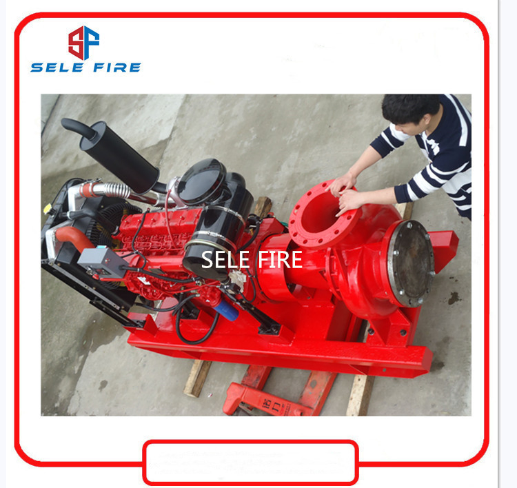 150gpm Diesel Engine Fire Fighting Centrifugal Water Pump UL/FM