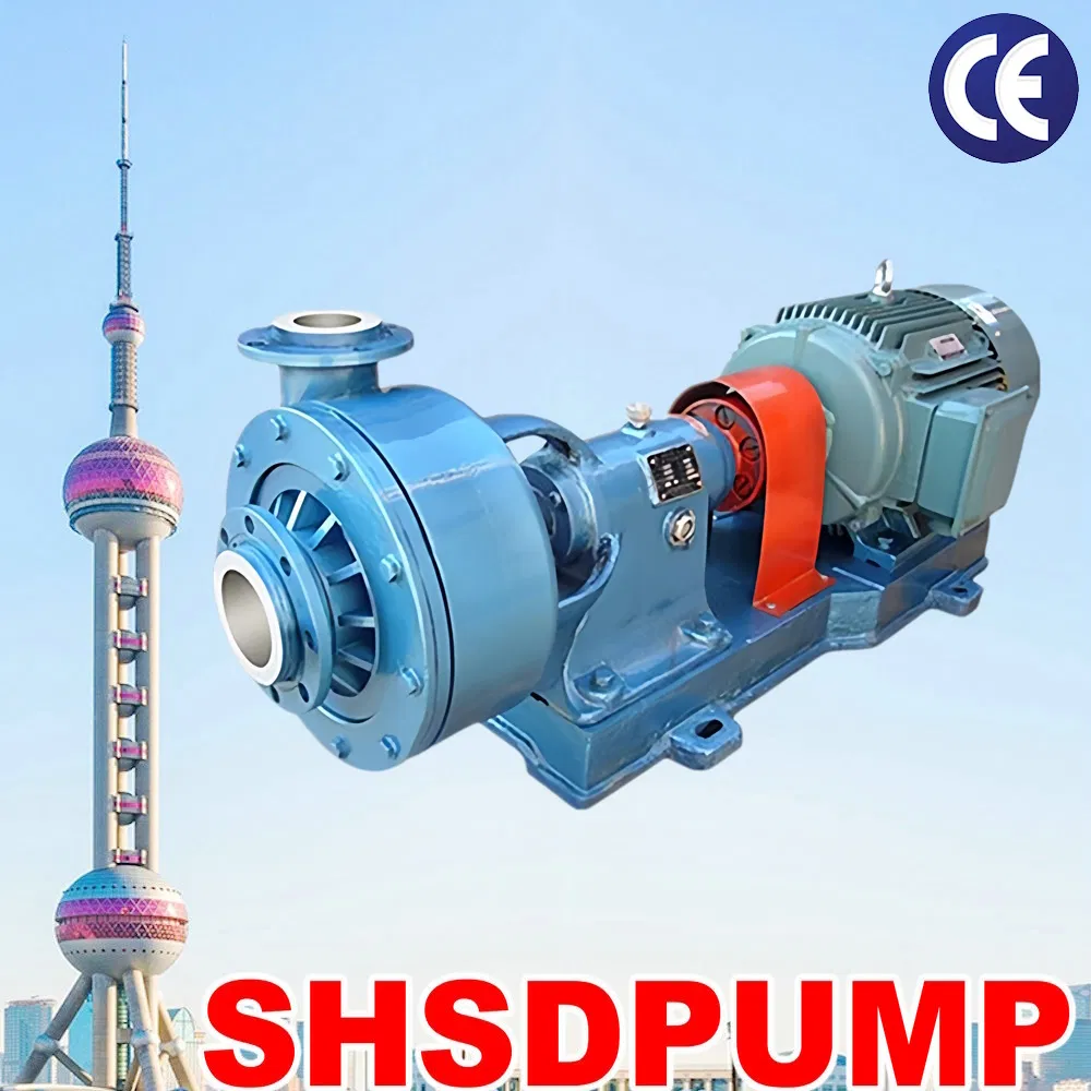 Shendu Slurry Self Priming Double Single Suction Stainless Steel Pressure Flow Chemical Prosess Centrifugal Horizontal Engineering Plastic Pump