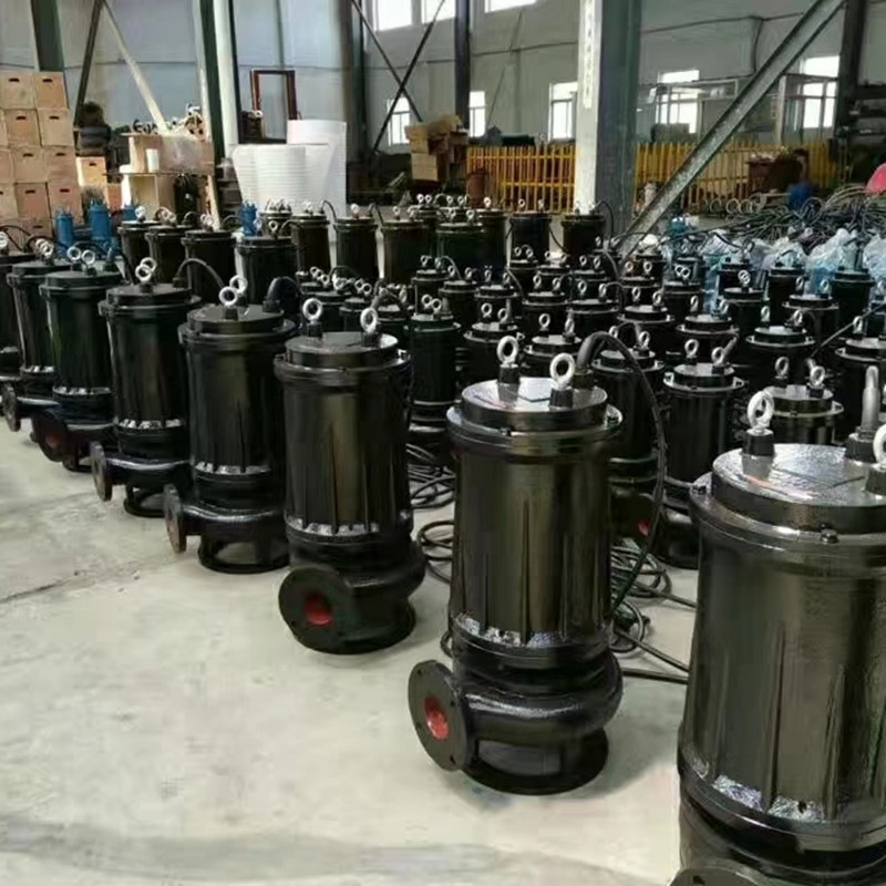Shanghai Jush Non Clogging Self Priming Dirty Waste Water Sewage Pump Industrial Vertical Stainless Steel Sewage Submersible Pump with Cutting System