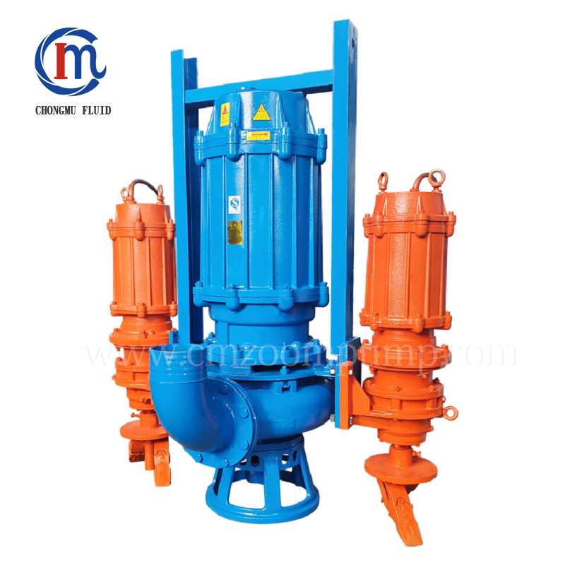 Zjq River Dredging Submerged Mud Sludge Sump Pump Vertical Centrifugal Sand Suction Dredge Pump Submersible Mining Mineral Slurry Pump