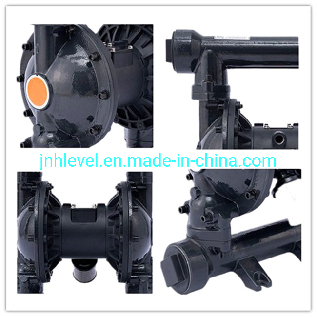 2 Inch Air Operated Cast Iron Pneumatic Diaphragm Pump for Waste Water Slurry