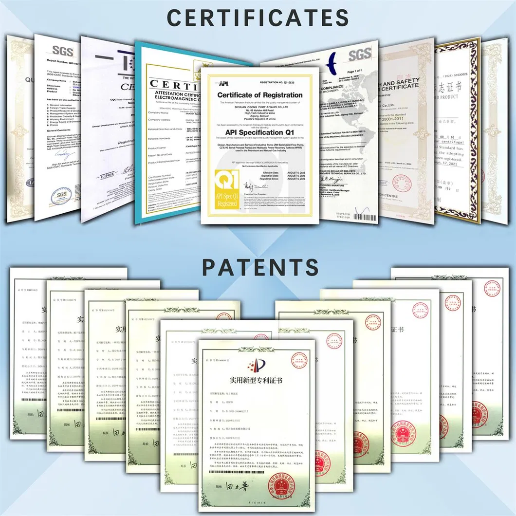 Certificates