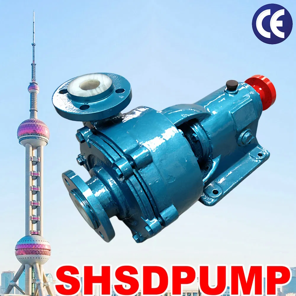 Shendu Slurry Self Priming Double Single Suction Stainless Steel Pressure Flow Chemical Prosess Centrifugal Horizontal Engineering Plastic Pump