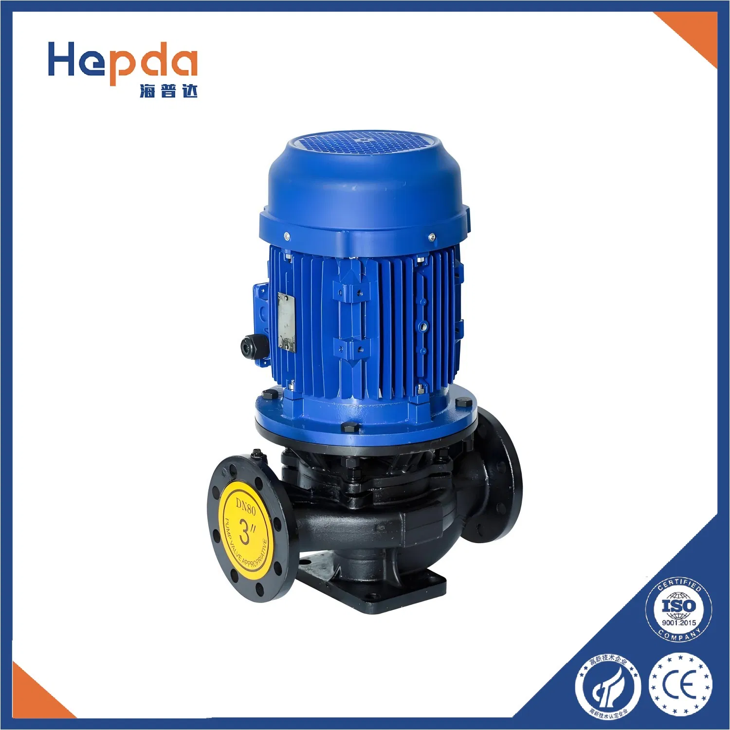 Booster Vertical Pump/Cooling Tower Pump/Industrial Cleaning/Spraying/Efficient Irrigation/Building Water Supply Centrifugal Pipeline Pump