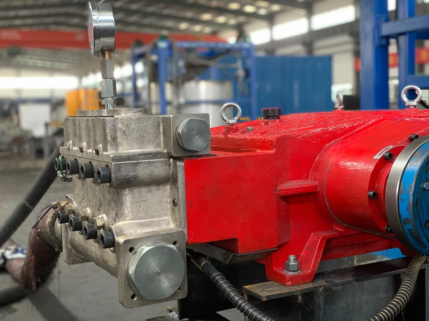 High Pressure Cleaning Machine/Industrial Triplex Plunger Pump China/Ultra High Pressure Water Pump/Oil Pipeline Cleaning/Ship Hulls Cleaning