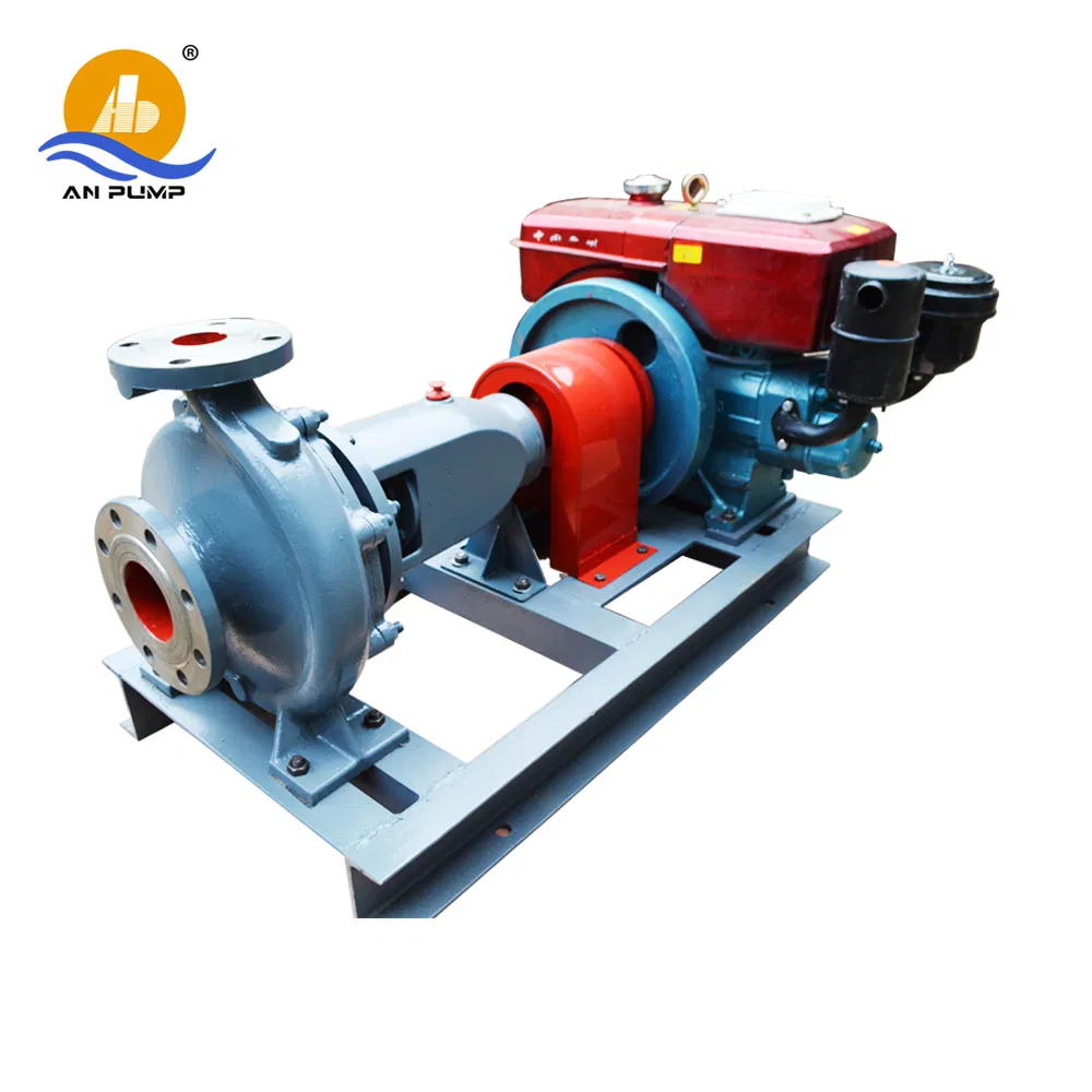 High Pressure Horizontal Farm Agriculture Irrigation Centrifugal Diesel Water Pump