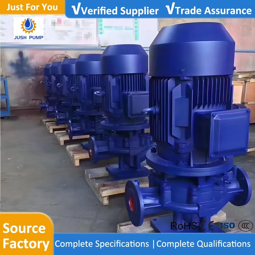 China Electric Irrigation Centrifugal Pump Vertical Pipeline Pump Irg Series Industrial Water Pump