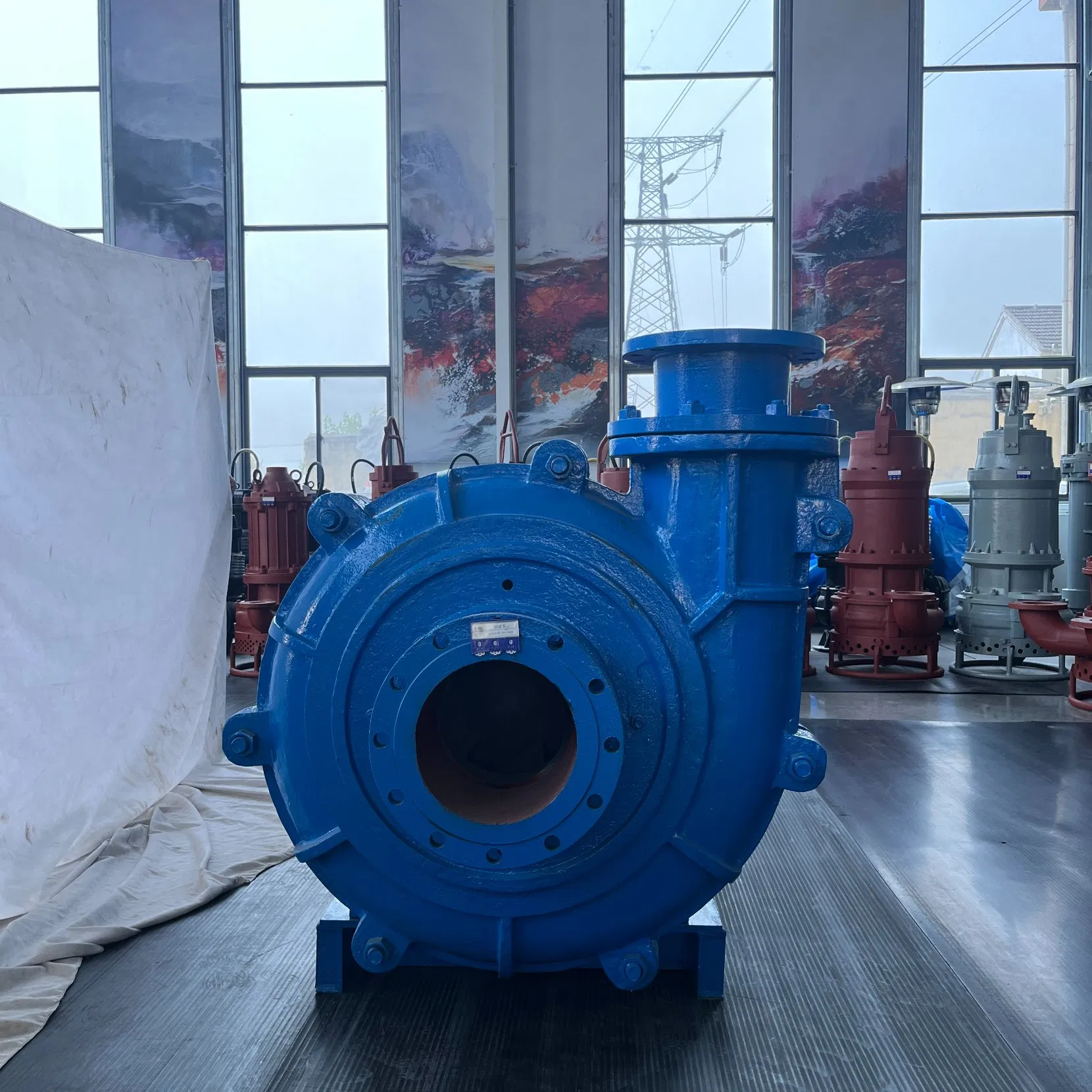 Horizontal Centrifugal Corrosion Resistant Industrial Rubber Dredging Lined Slurry Pump