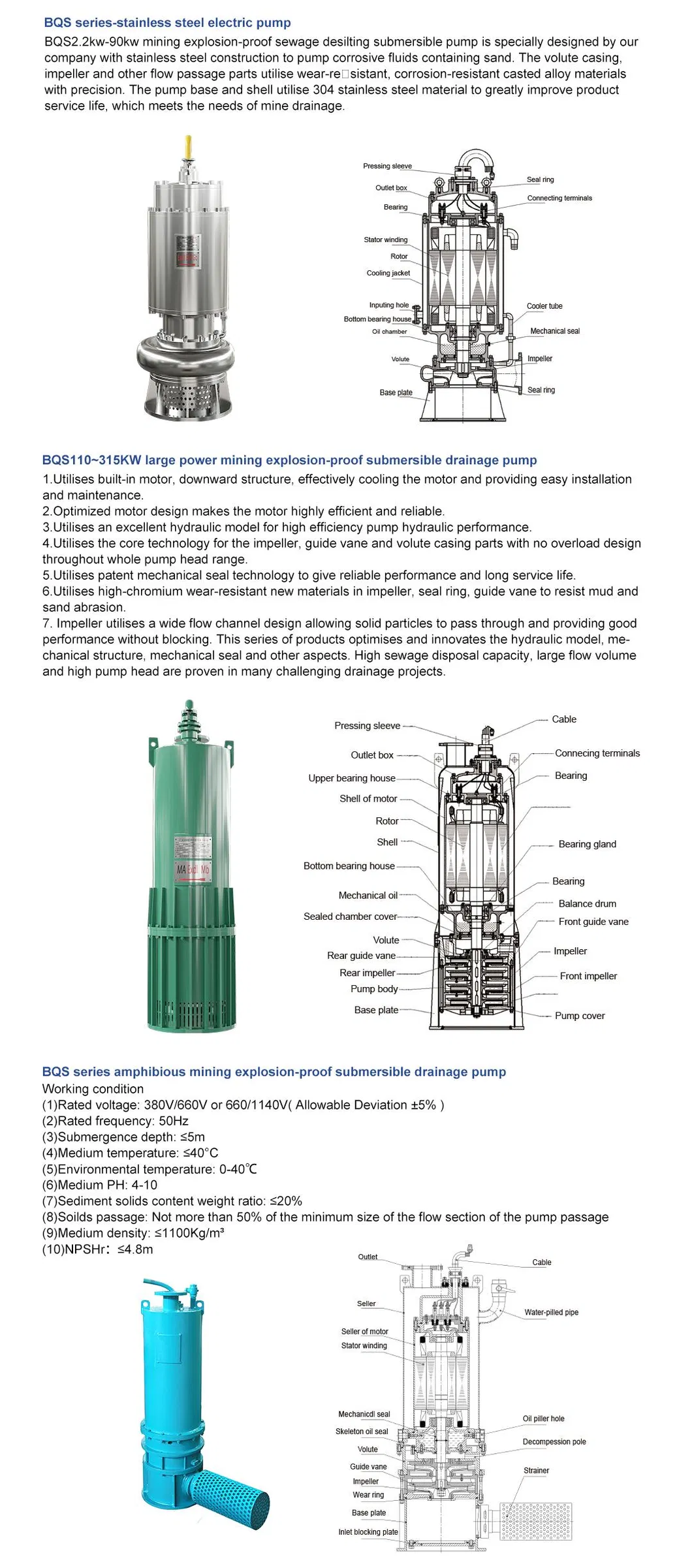 Submersible Sewage Pump View 9