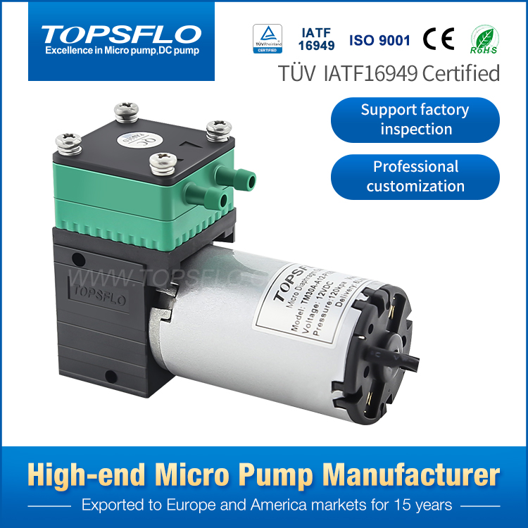 High Performance China Micro Vacuum Pump/ Micro Air Pump/Brush DC Diaphragm Pressure Vacuum Pump/Mini Compressor Air Pump Factory