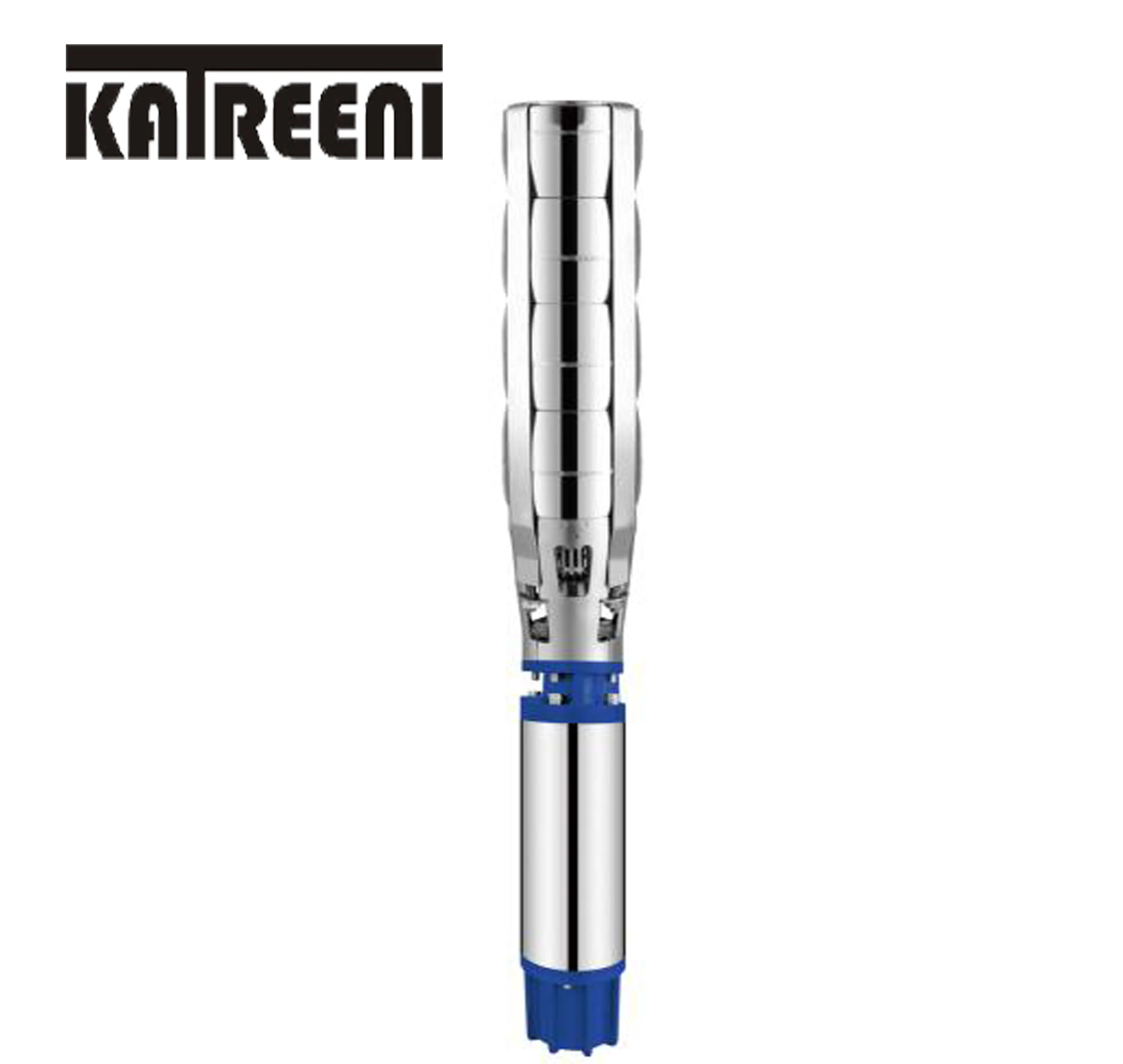 Katreeni 6 Inches High Efficiency Stainless Steel Submersible Borehole Water Pump