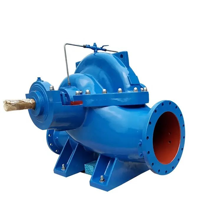 Horizontal Single-Stage Double-Suction Corrosion-Resist Energy-Efficient Chemical Oil Centrifugal Sewage Slurry Clean Water Pump for Chloride Evaporation Forced