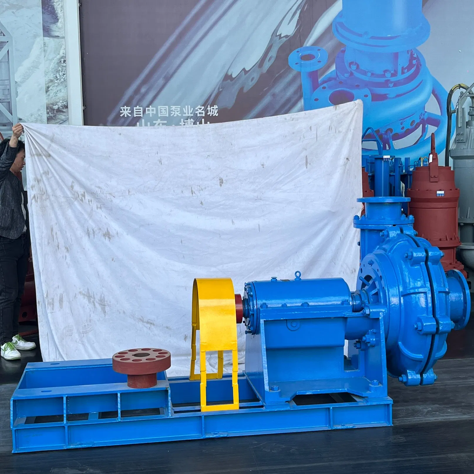 Horizontal Centrifugal Corrosion Resistant Industrial Rubber Dredging Lined Slurry Pump