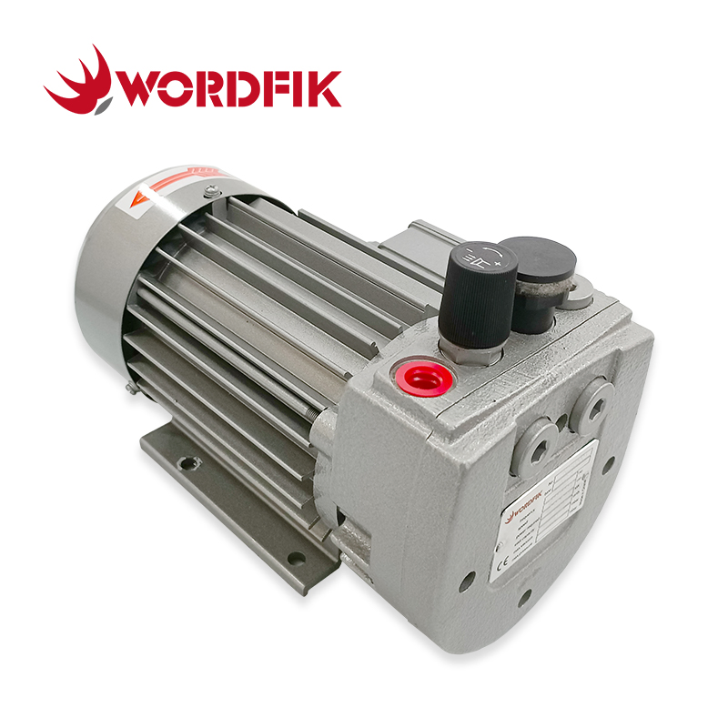 Small Compact Dry Rotary Vane Vacuum Pump Vacuum Sealing Machine Packaging 8m³ /H 150mbar Mini Vd8 Wordfik