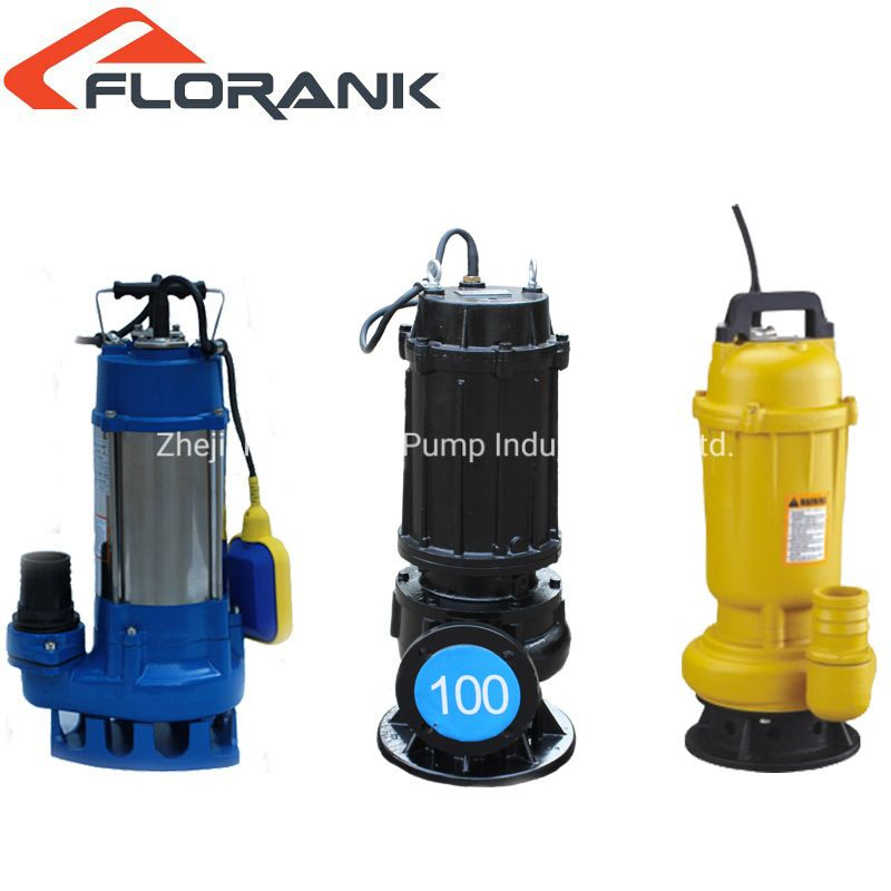 Electric Stainless Steel Non-Clogging Centrifugal Submersible Sewage Water Pump