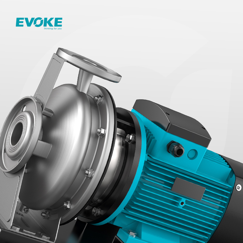 Evoke Ezs Stainless Steel SS304 SS316 Horizontal Centrifugal Electric Industrial Water Pump
