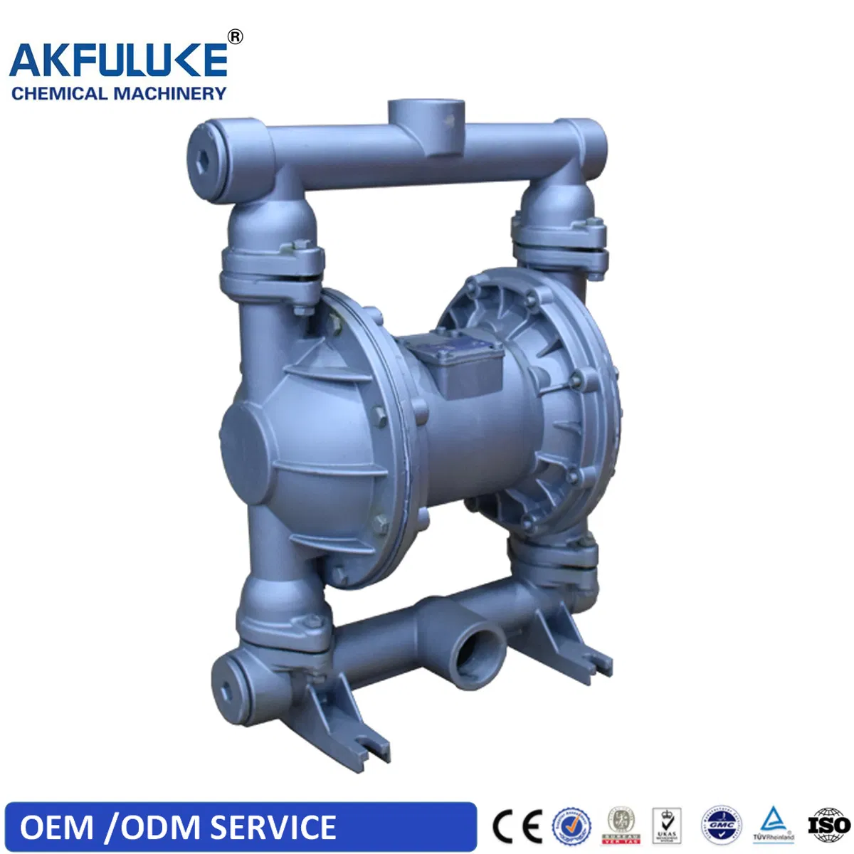 1" Slurry Pneumatic Pump Water Mud Pump Air Double Diaphragm Pump Wear-Resistant 1inch Aluminum Diaphragm Pump