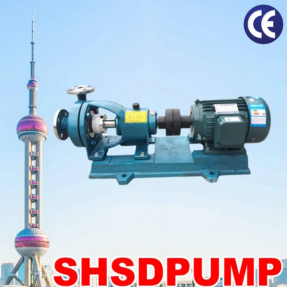Shendu Slurry Chemical Self Priming Suction Centrifugal High Pressure Stainless Steel Flow Chemical Prosess Centrifugal Horizontal Pump