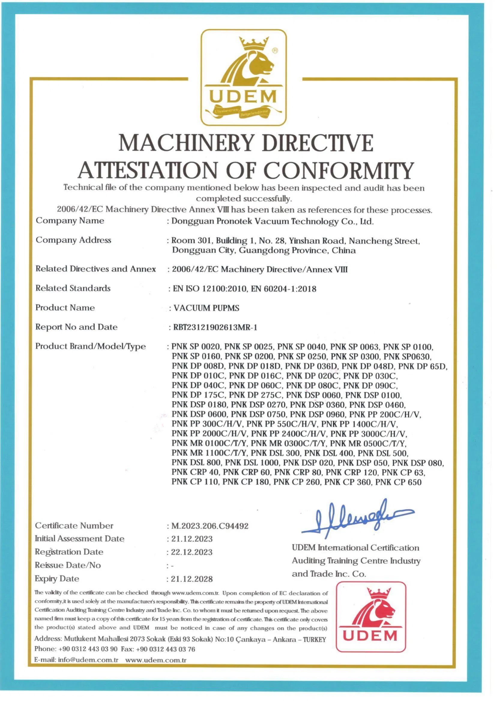 Quality Certification 1