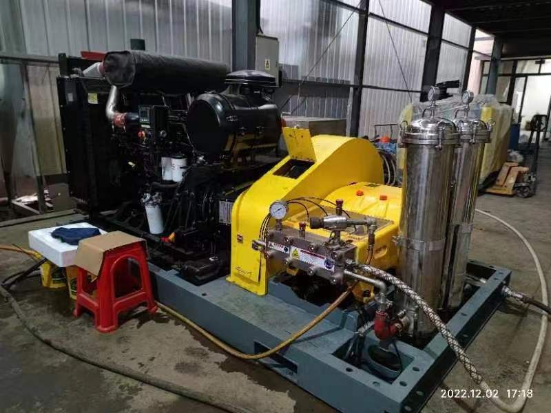 2800 Bar Diesel High Pressure Water Jetting Pump
