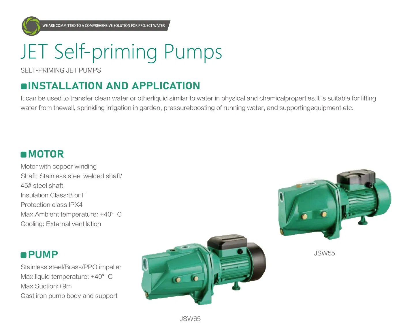 Jet Pump Overview