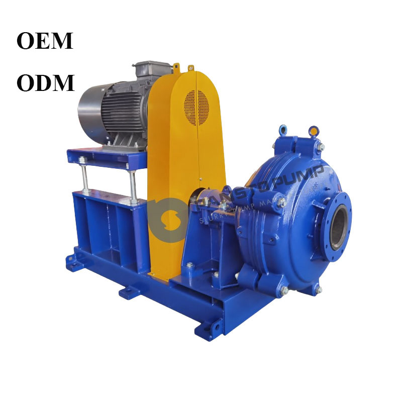 Ah Phd-150 High Chromium Alloy Wear-Resistant Heavy Duty Slurry Pump for Mud Mining and Spare Parts