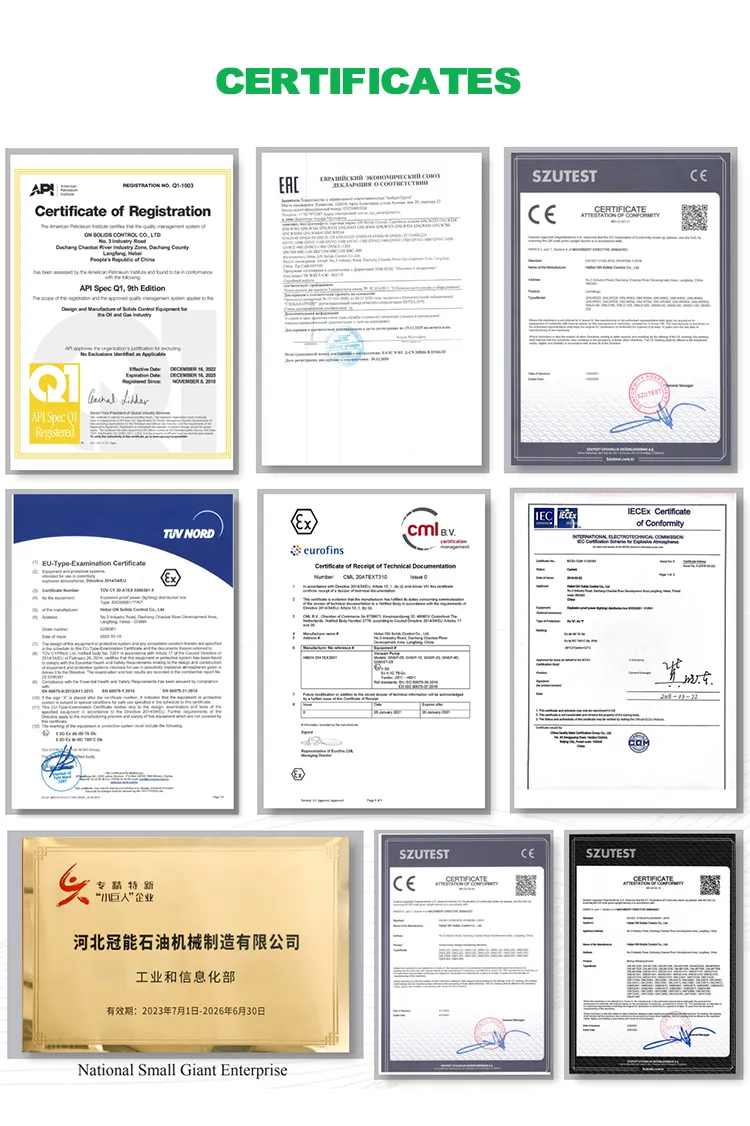 Product Certifications
