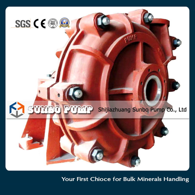 Hh Type High Pressure Heavy Duty Solid Handling Slurry Pump